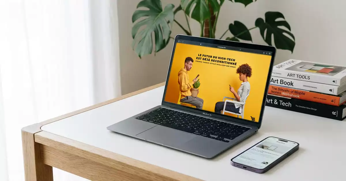 Smartphone et ordinateur portable reconditionnés pour un achat moins cher