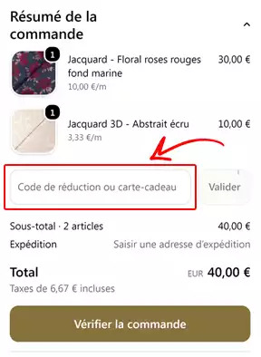 Code promo Coupons Couture