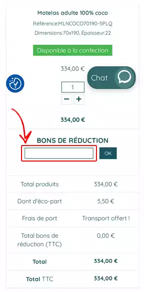 Code promo Ma Literie Naturelle