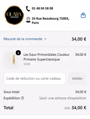 Code promo Olara